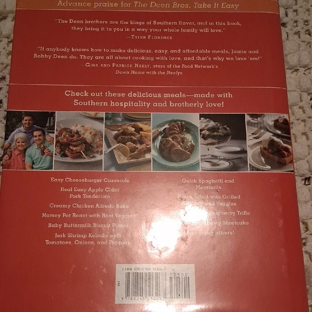 The Deen Bros. Cookbook Take It Easy